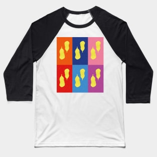 Etrogim - Ups and Downs Deptford Pop Art Grid Baseball T-Shirt